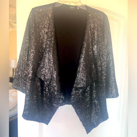 Saks Fifth Avenue Black (evening collection) sequence jacket - Picture 1 of 4